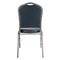 National Public Seating Deluxe Vinyl Upholstered Stack Chair, Midnight Blue 9304-SV - alternate 4